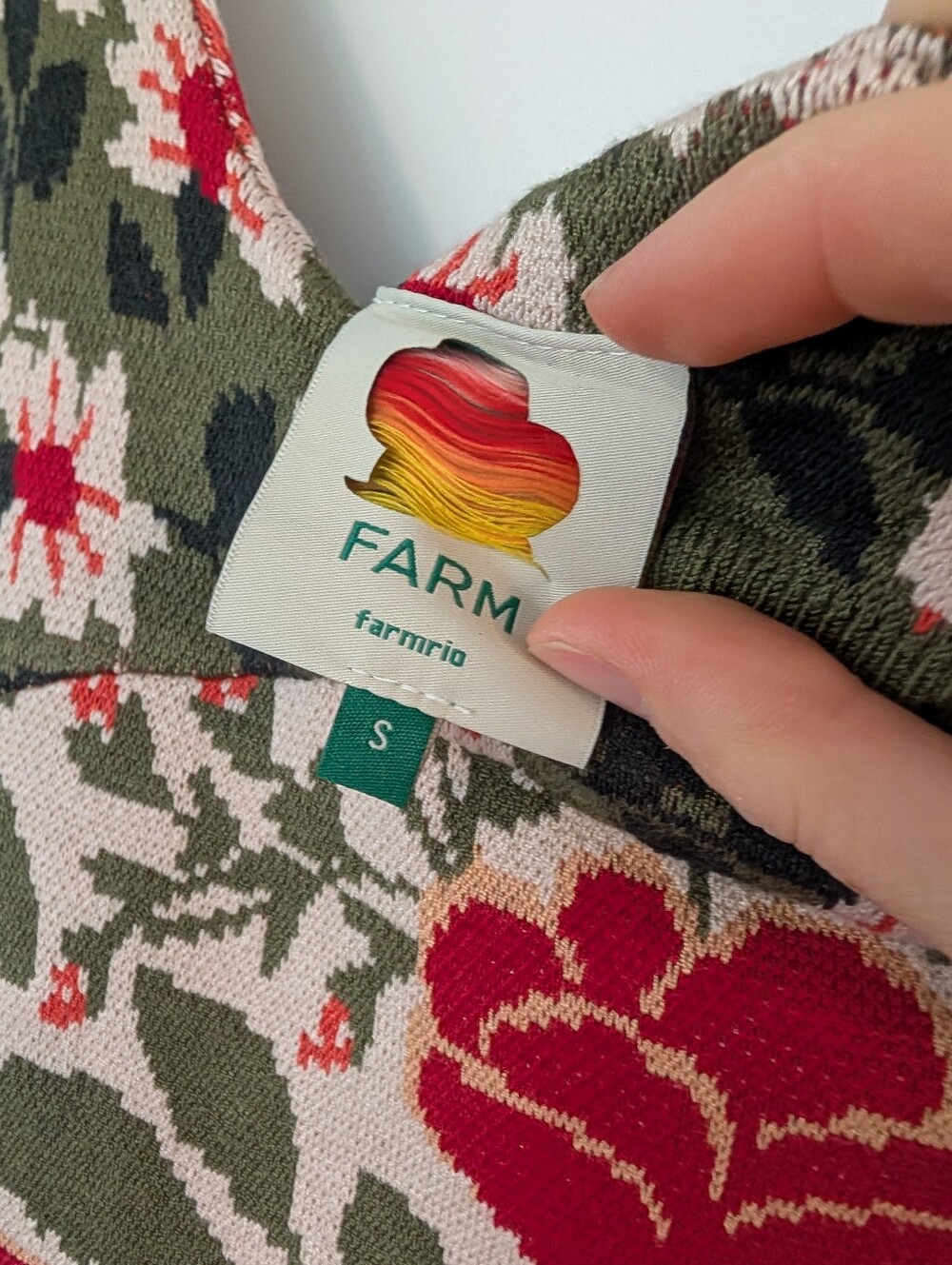 Farm Rio Floral Knit Dress - Picture 8 of 13